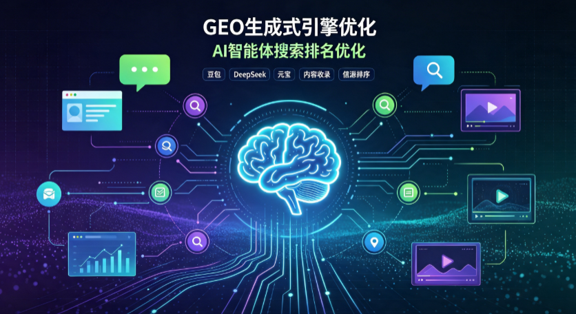 新化县GEO 浪潮来袭：生成式引擎优化崛起，创作者争抢豆包、DeepSeek、元宝智能体流量入口